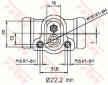 Válec kolové brzdy TRW BWH311
