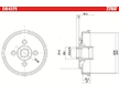 Brzdový buben TRW DB4375