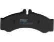 Sada brzdových destiček, kotoučová brzda TRW GDB1288