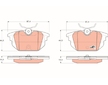 Sada brzdových destiček, kotoučová brzda TRW GDB1333