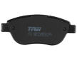 Sada brzdových destiček, kotoučová brzda TRW GDB1464