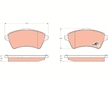 Sada brzdových destiček, kotoučová brzda TRW GDB1473