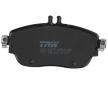 Sada brzdových destiček, kotoučová brzda TRW GDB1932