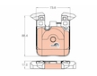 Sada brzdových destiček, kotoučová brzda TRW GDB2028