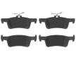 Sada brzdových destiček, kotoučová brzda TRW GDB2037
