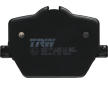 Sada brzdových destiček, kotoučová brzda TRW GDB2419