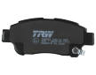 Sada brzdových destiček, kotoučová brzda TRW GDB3218