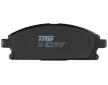 Sada brzdových destiček, kotoučová brzda TRW GDB3293