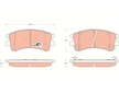 Sada brzdových destiček, kotoučová brzda TRW GDB3310