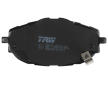 Sada brzdových destiček, kotoučová brzda TRW GDB3598