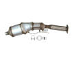 Filtr pevnych castic, vyfukovy system KAMOKA 8010109