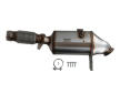 Filtr pevnych castic, vyfukovy system KAMOKA 8010193