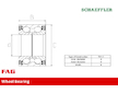 Sada lozisek kol Schaeffler FAG 713 6101 30