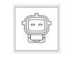 Snímač teploty chladiacej kvapaliny KAVO PARTS ECT-9006