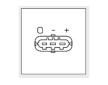 Senzor tlaku sacího potrubí KAVO PARTS EMS-1005