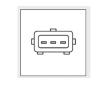 Snímač polohy żkrtiacej klapky KAVO PARTS ETP-3001