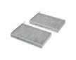 Filtr, vzduch v interiéru KAVO PARTS FCA-10034C