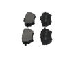 Sada brzdových destiček, kotoučová brzda KAVO PARTS KBP-10005