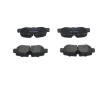 Sada brzdových platničiek kotúčovej brzdy KAVO PARTS KBP-10012