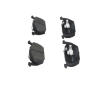 Sada brzdových platničiek kotúčovej brzdy KAVO PARTS KBP-10016