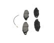 Sada brzdových destiček, kotoučová brzda KAVO PARTS KBP-10021