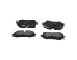 Sada brzdových destiček, kotoučová brzda KAVO PARTS KBP-10040