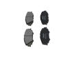Sada brzdových destiček, kotoučová brzda KAVO PARTS KBP-10046