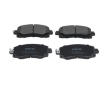 Sada brzdových destiček, kotoučová brzda KAVO PARTS KBP-10057
