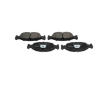 Sada brzdových platničiek kotúčovej brzdy KAVO PARTS KBP-1005