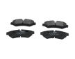 Sada brzdových platničiek kotúčovej brzdy KAVO PARTS KBP-10064