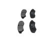 Sada brzdových platničiek kotúčovej brzdy KAVO PARTS KBP-10064