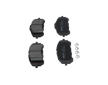 Sada brzdových destiček, kotoučová brzda KAVO PARTS KBP-10072