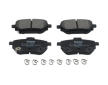 Sada brzdových destiček, kotoučová brzda KAVO PARTS KBP-10089
