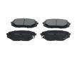 Sada brzdových destiček, kotoučová brzda KAVO PARTS KBP-10094