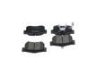Sada brzdových platničiek kotúčovej brzdy KAVO PARTS KBP-10096