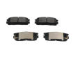 Sada brzdových platničiek kotúčovej brzdy KAVO PARTS KBP-1010