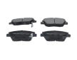 Sada brzdových platničiek kotúčovej brzdy KAVO PARTS KBP-10100