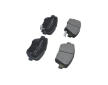 Sada brzdových platničiek kotúčovej brzdy KAVO PARTS KBP-10100