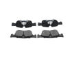 Sada brzdových destiček, kotoučová brzda KAVO PARTS KBP-10101