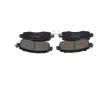 Sada brzdových destiček, kotoučová brzda KAVO PARTS KBP-10107