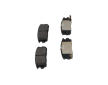 Sada brzdových platničiek kotúčovej brzdy KAVO PARTS KBP-1010