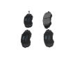 Sada brzdových platničiek kotúčovej brzdy KAVO PARTS KBP-1011