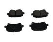 Sada brzdových platničiek kotúčovej brzdy KAVO PARTS KBP-10121