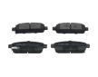 Sada brzdových platničiek kotúčovej brzdy KAVO PARTS KBP-1013