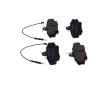 Sada brzdových platničiek kotúčovej brzdy KAVO PARTS KBP-10161