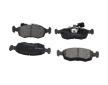Sada brzdových platničiek kotúčovej brzdy KAVO PARTS KBP-10163