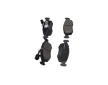 Sada brzdových platničiek kotúčovej brzdy KAVO PARTS KBP-10163