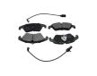 Sada brzdových platničiek kotúčovej brzdy KAVO PARTS KBP-10204