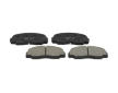 Sada brzdových platničiek kotúčovej brzdy KAVO PARTS KBP-1504