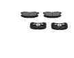 Sada brzdových destiček, kotoučová brzda KAVO PARTS KBP-1508